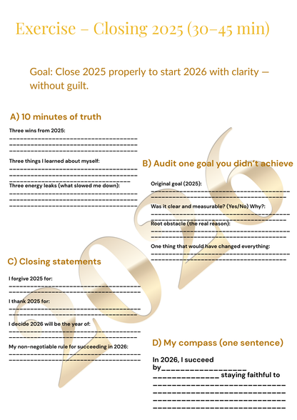 THE BALANCED SUCCESS PLANNER 2026