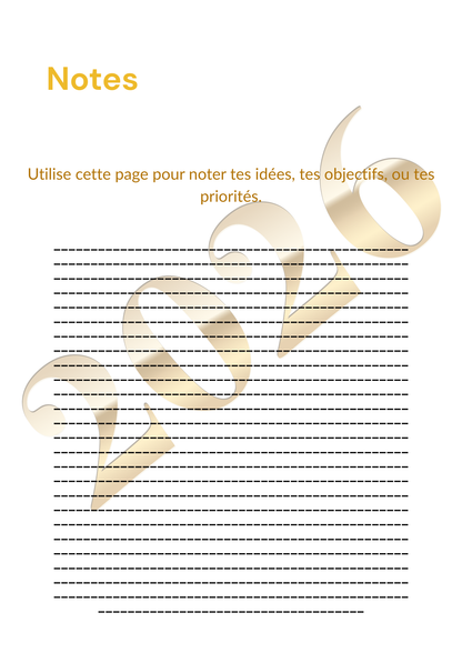 Le Planificateur de Réussite et d’Équilibre 2026