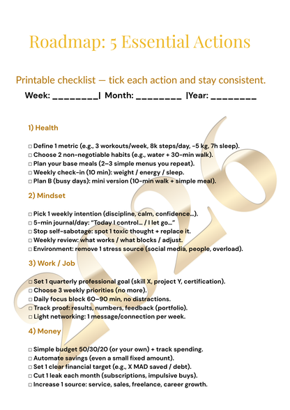 THE BALANCED SUCCESS PLANNER 2026