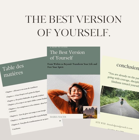 Discover the best version of yourself — the one that will help you overcome your obstacles, move toward success, find inner peace, and achieve a radical transformation toward your full potential.