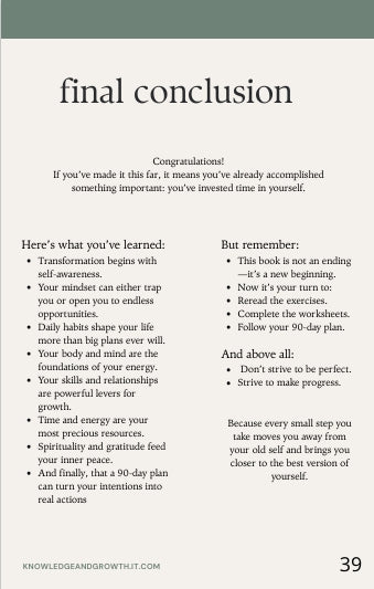 The Best Version of yourself